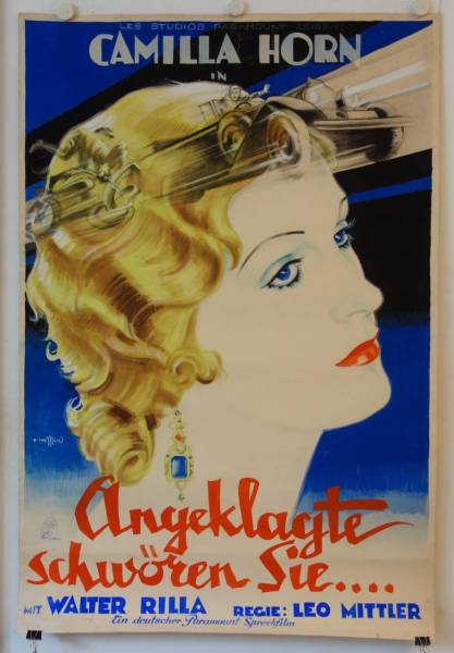 Leichtsinnige Jugend originale deutsche Filmplakat-Grafik
